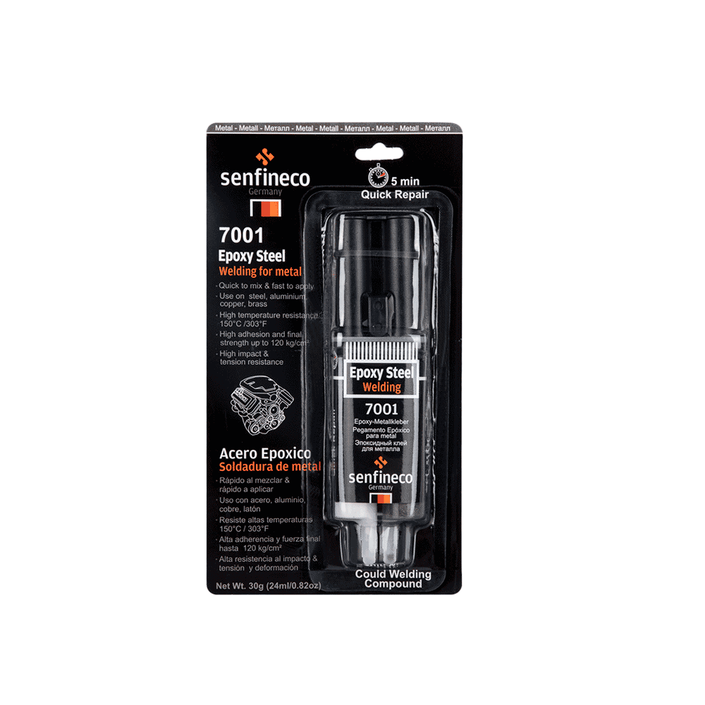 7001 Acero epoxi Pegamento epóxido -Metal
