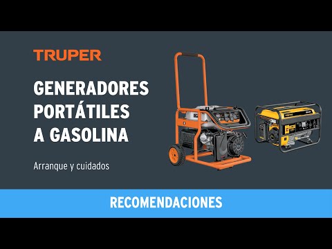 Generador portátil 6.600 kW motor a gasolina, PRETUL