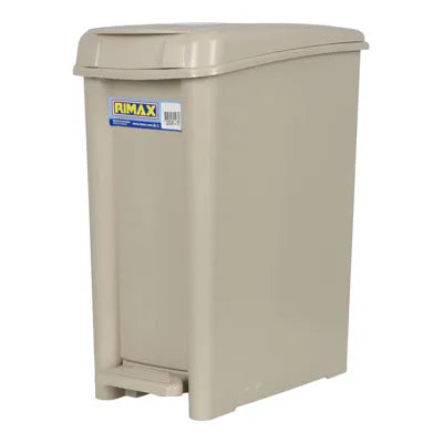 BASURERO PEDAL 10LTS DELGADO BEIGE