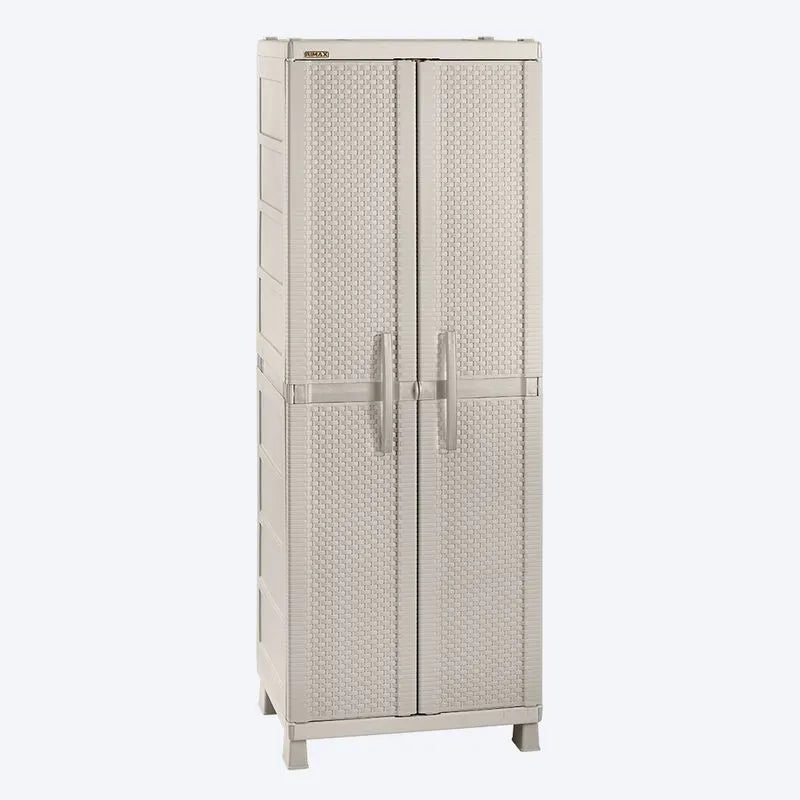 ARMARIO GRANDE P/ROPA RATTAN TAUPE