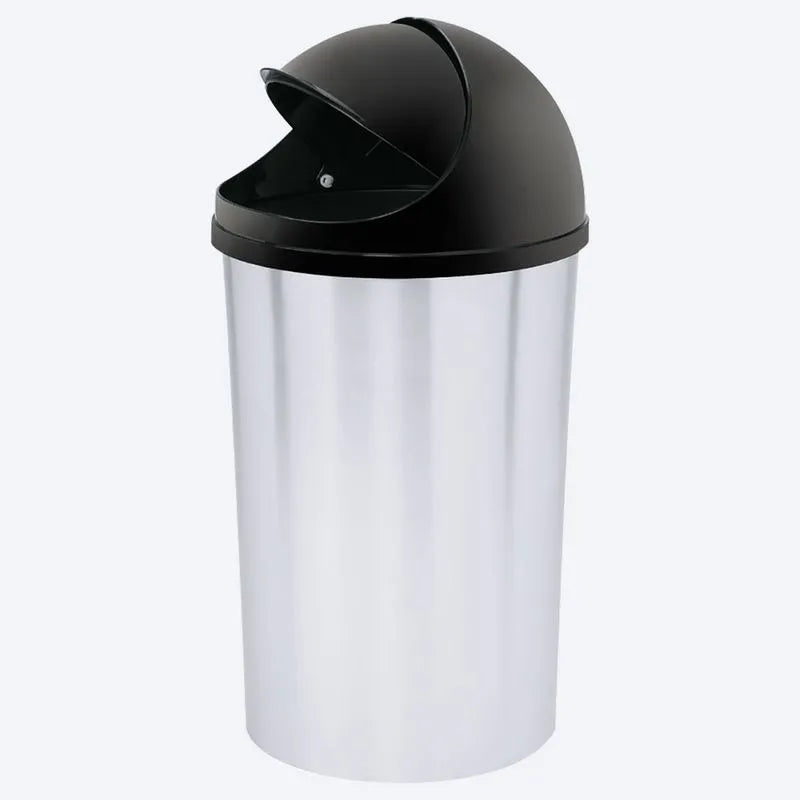 BASURERO APARIENCIA METAL 5LTS