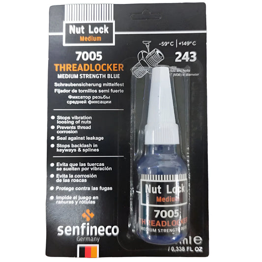 Traba Rosca medio Azul 7005