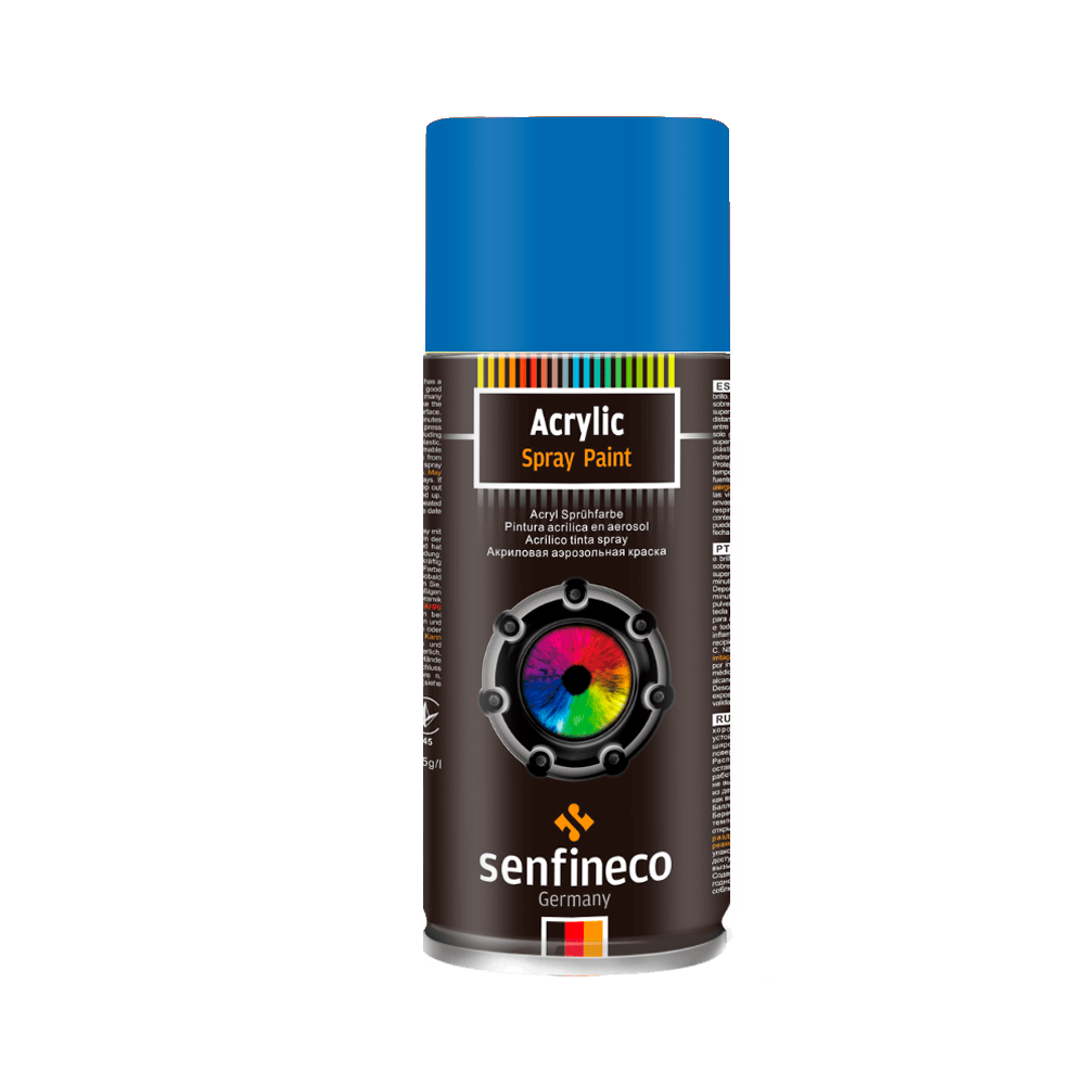 4133 PINTURA AZUL DIAMANTE - ACRYLIC PAINT DIAMOND BLUE 400ML - SENFINECO
