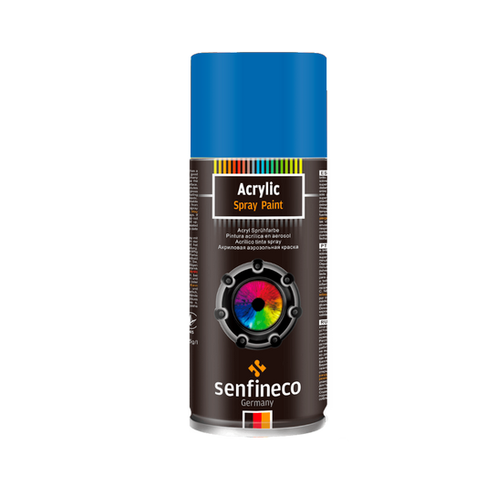 4133 PINTURA AZUL DIAMANTE - ACRYLIC PAINT DIAMOND BLUE 400ML - SENFINECO