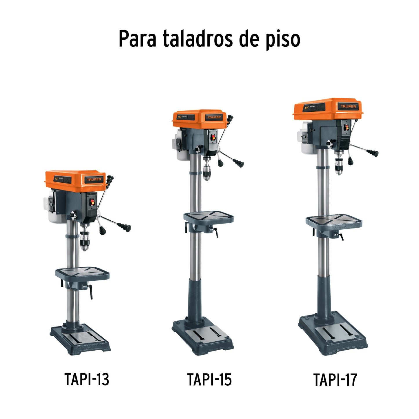 Broquero 5/8" con llave para TAPI-13, 15 y 17,TRUPER