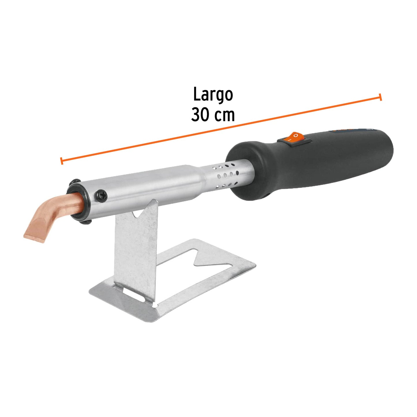 Cautín 150 W tipo lápiz punta angulada para uso rudo, Truper
