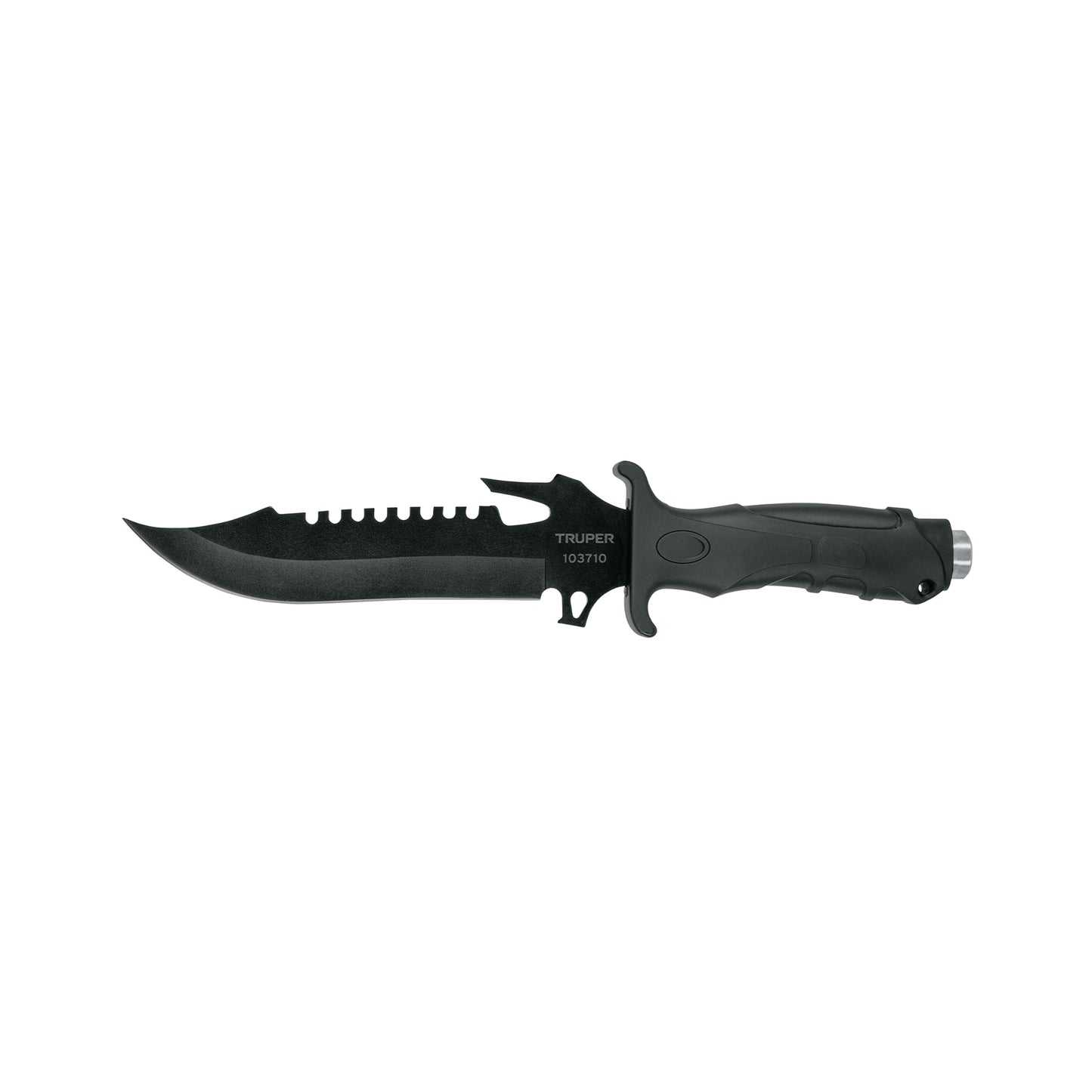 Cuchillo táctico para campismo 7", TRUPER