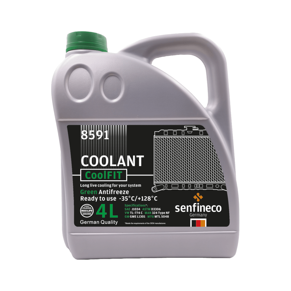 8591 REFRIGERANTE COOLANT - 4L VERDE 50:50