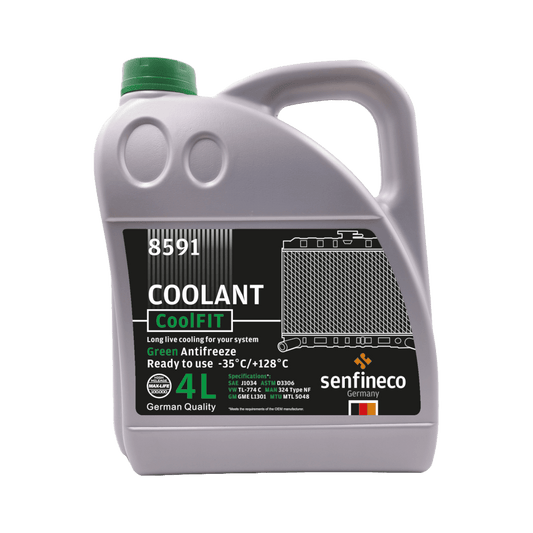8591 REFRIGERANTE COOLANT - 4L VERDE 50:50