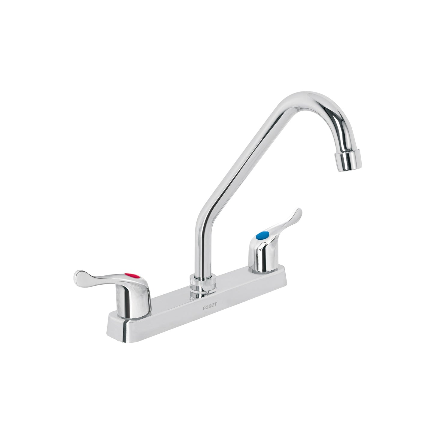 Mezcladora 8" fregadero, ABS, cuello largo, palanca, BASIC