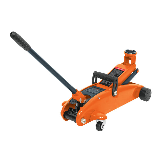 Gato hidráulico de patín 2.5t, elevación rápida, con maletín