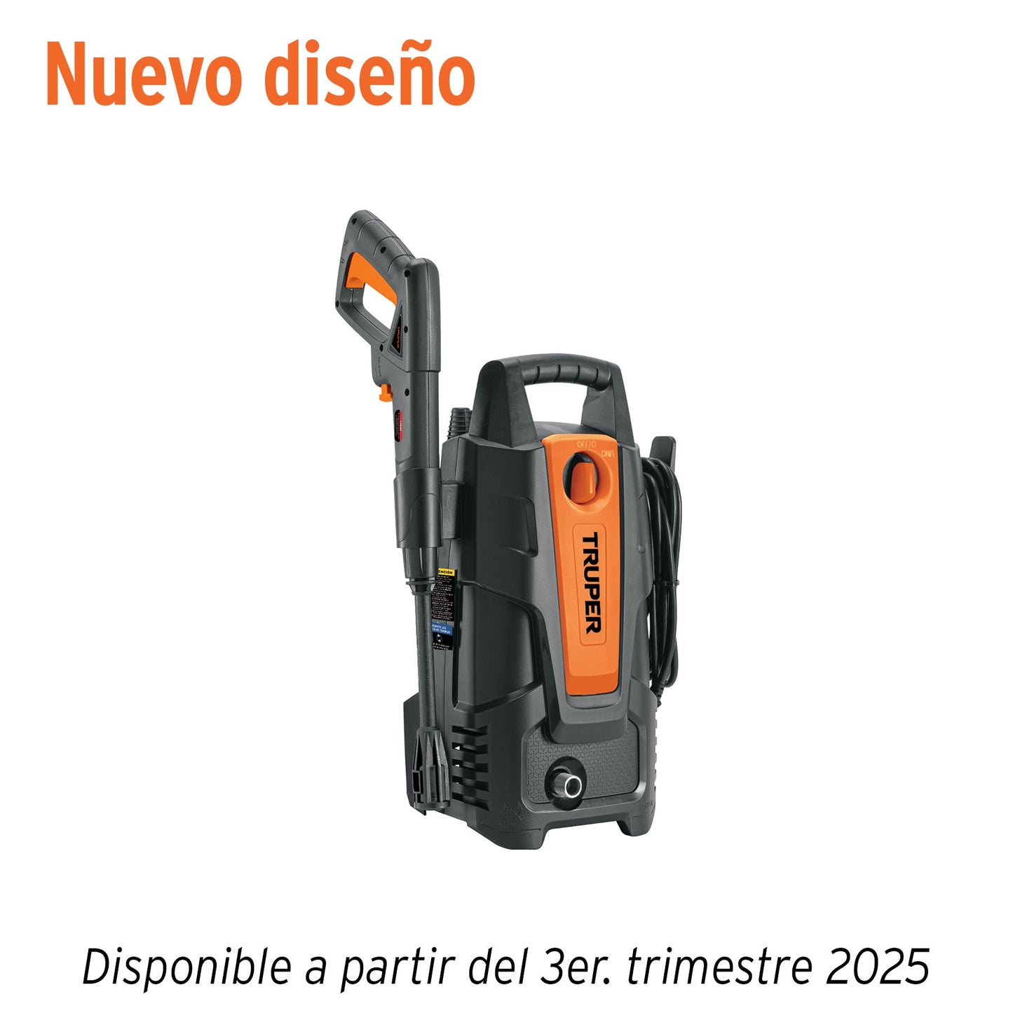 Hidrolavadora eléctrica 1500 PSI, Truper