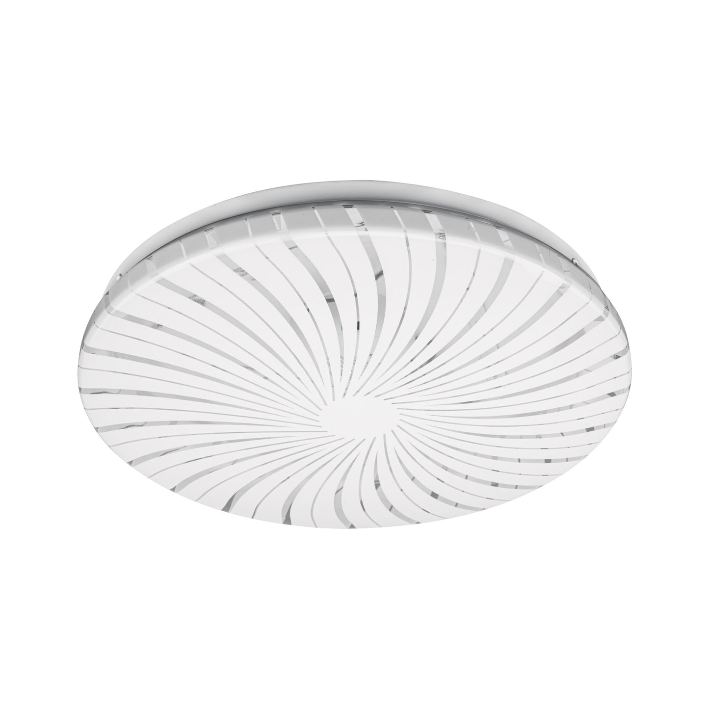 Luminario LED Luz Calida plafón decorativo 15W 3000K, espiral, BASIC