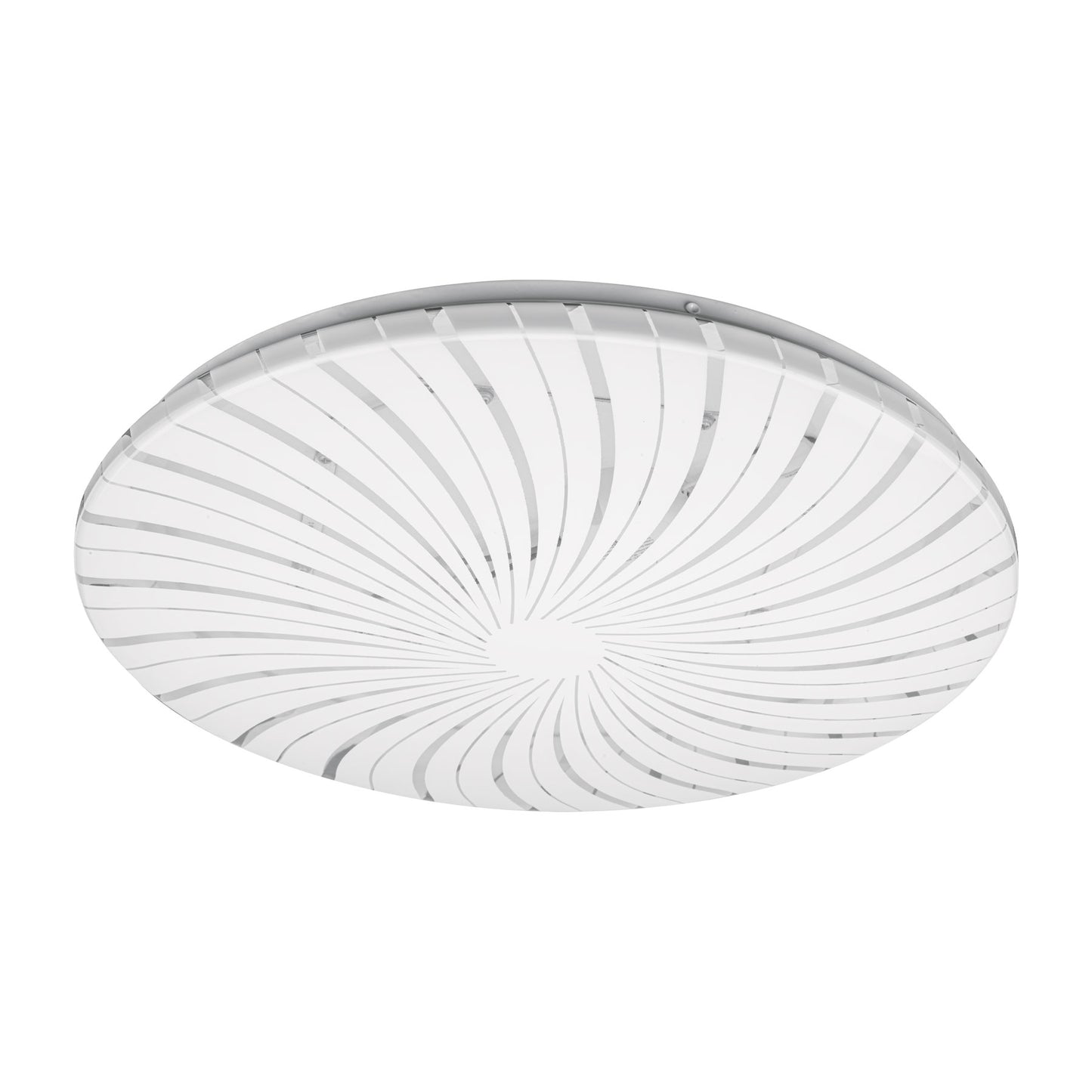 Luminario LED Luz Calida plafón decorativo 22W 3000K, espiral, BASIC