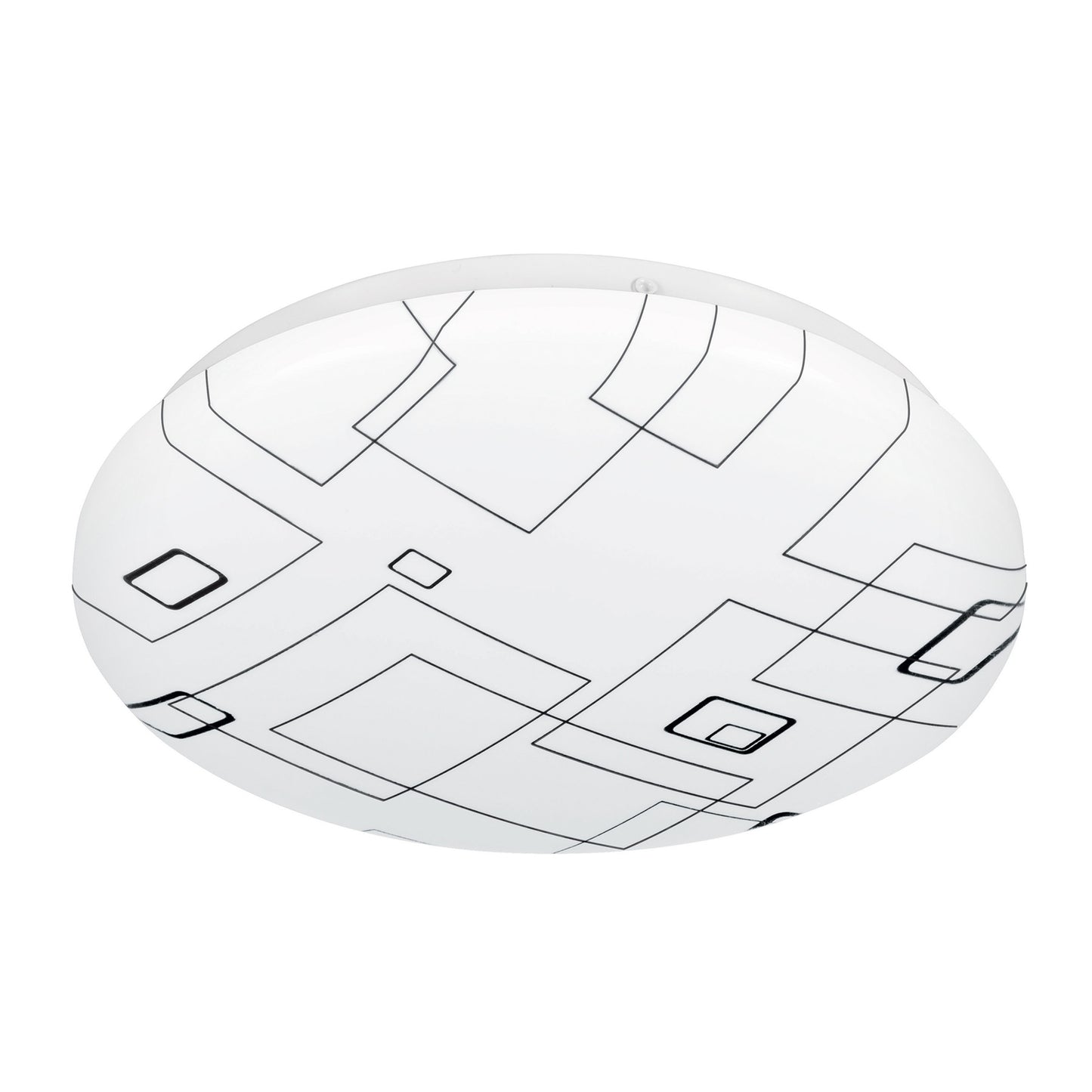 Luminario LED plafón decorativo 8W 6500K, cuadros, BASIC