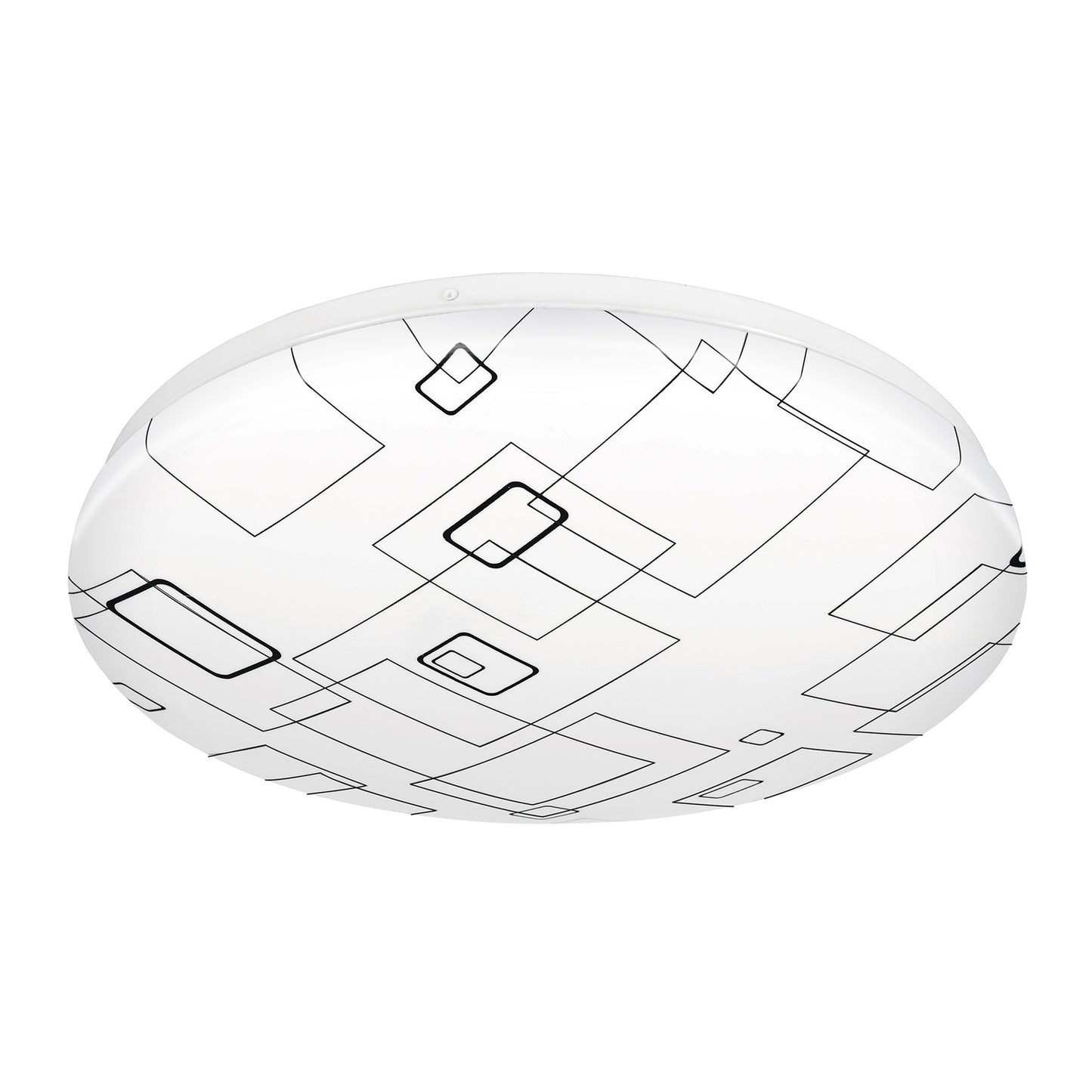 Luminario LED plafón decorativo 22W 6500K, cuadros, BASIC
