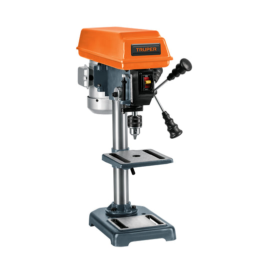 Taladro de piso 8", 1/3 HP (250 W), broquero 1/2", Truper